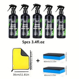 5 PCS 100ml/3.4fl.oz