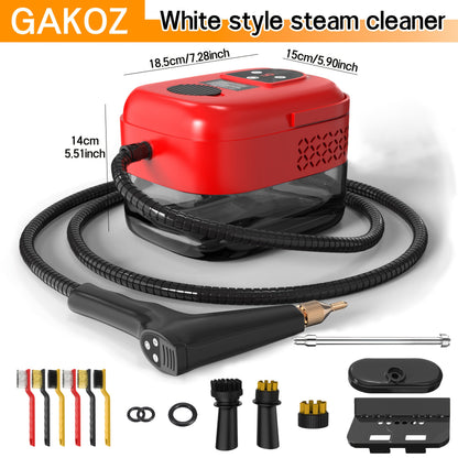 Handheld Steam Cleaner High Pressure 9-Gear Adjustment & LCD Display, 1200ml Water Tank for Home Cooking, Dining and Outdoor Meals