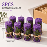 Purple 8PCS