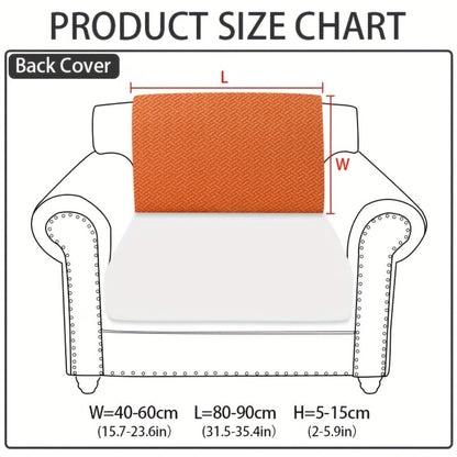 Jacquard Stretch Sofa Cover Non-Slip | Elastic Wear-Resistant Couch Slipcover, Polyester Jacquard Fabric, 1 to 4 Seat Sectional L-Shape, Armrest Backrest, Machine Washable