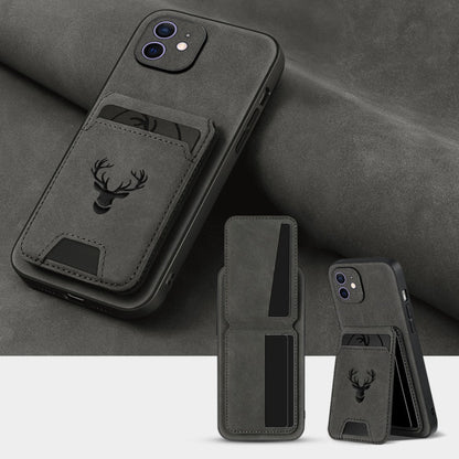 Folio Wallet Phone Case with Card Holder and Kickstand for Selected iPhone 11 through 16 Models