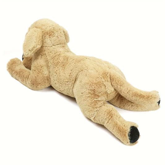 Plush Toy – Golden Retriever 21-Inch Lying Puppy with Soft Coat for Large Cuddly Display and Gifting
