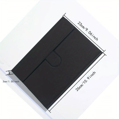 360° Rotatable iPad Keyboard Case with Backlit Keys, Trackpad & Apple Pencil Holder, Compatible with iPad Pro 11"