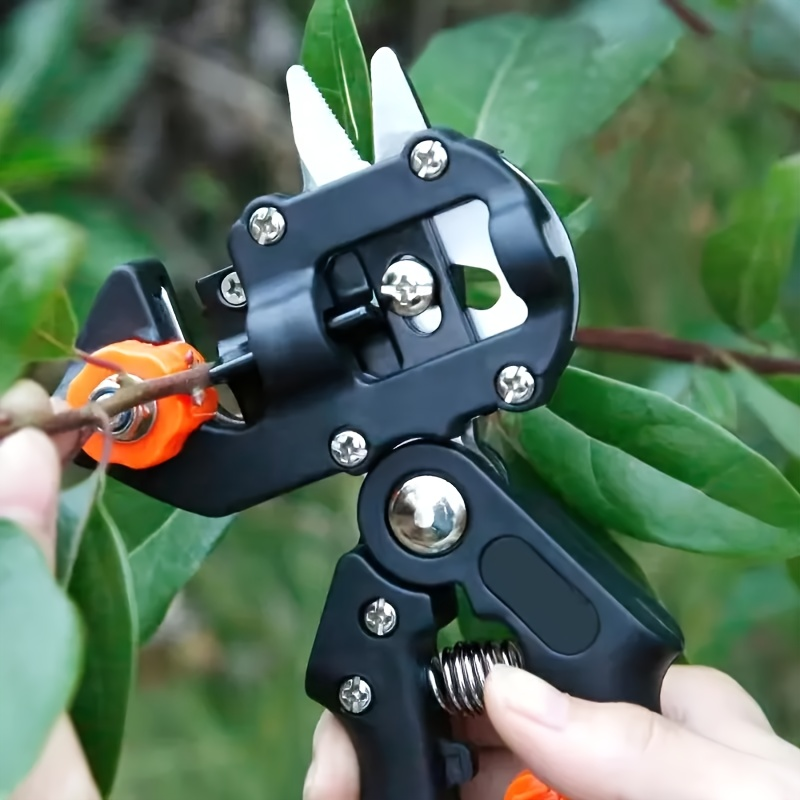 Grafting Pruning Shears Professional Garden Grafting Tool, Branch Cutter Secateur & Grafting Scissors for Fruit Tree Vaccination, Farming & Plant Propagation