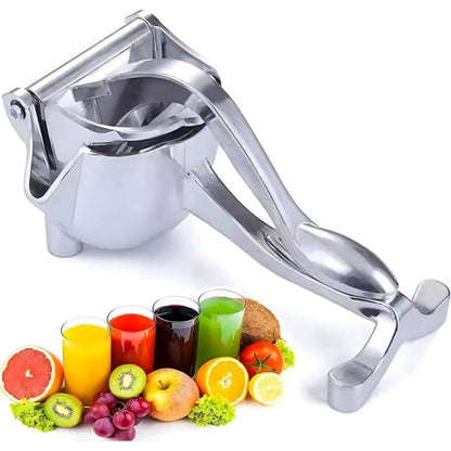 Manual Citrus Juicer – Heavy Duty Aluminum Lemon Squeezer with Lever Press, Removable Filter, Easy Squeeze Extractor for Lemon, Lime, Orange & Pomegranate, Kitchen Tool for Juice Lovers