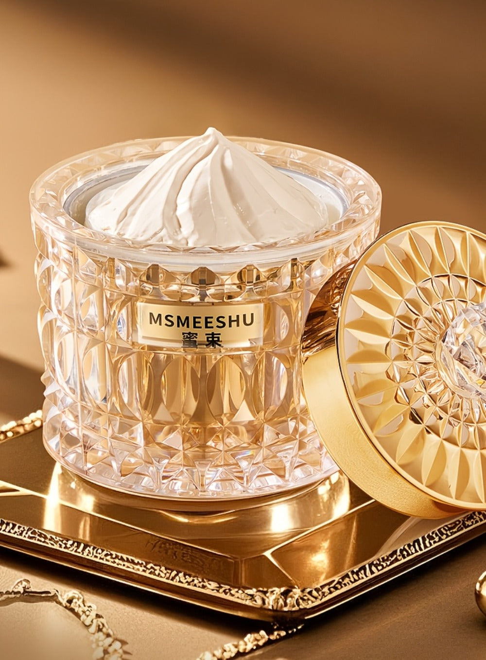Face Cream 50g Collagen Ginseng and Reishi Mushroom Formula with Pearl, Milk and Allantoin
