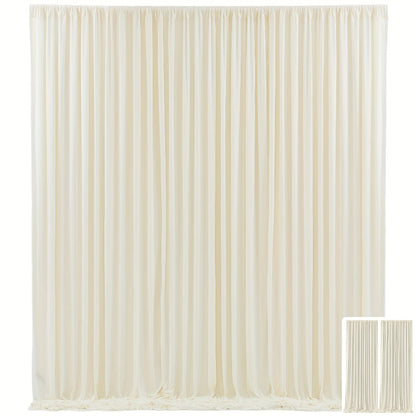 Two-Piece Photography Backdrop Curtain Set with 150 cm Width and 215 cm or 300 cm Height Options