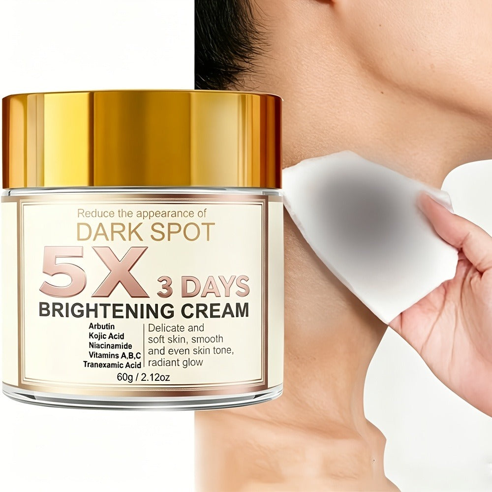Kojic Acid-Labeled Face Cream with Vitamin C, Arbutin and Niacinamide in Single Checkout Option