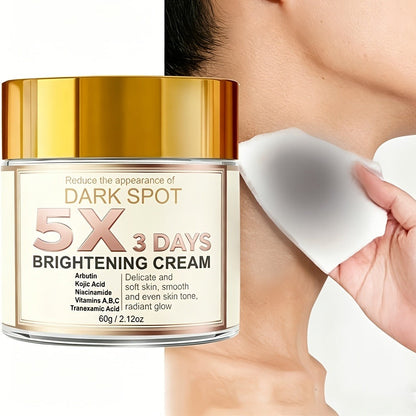 Kojic Acid-Labeled Face Cream with Vitamin C, Arbutin and Niacinamide in Single Checkout Option