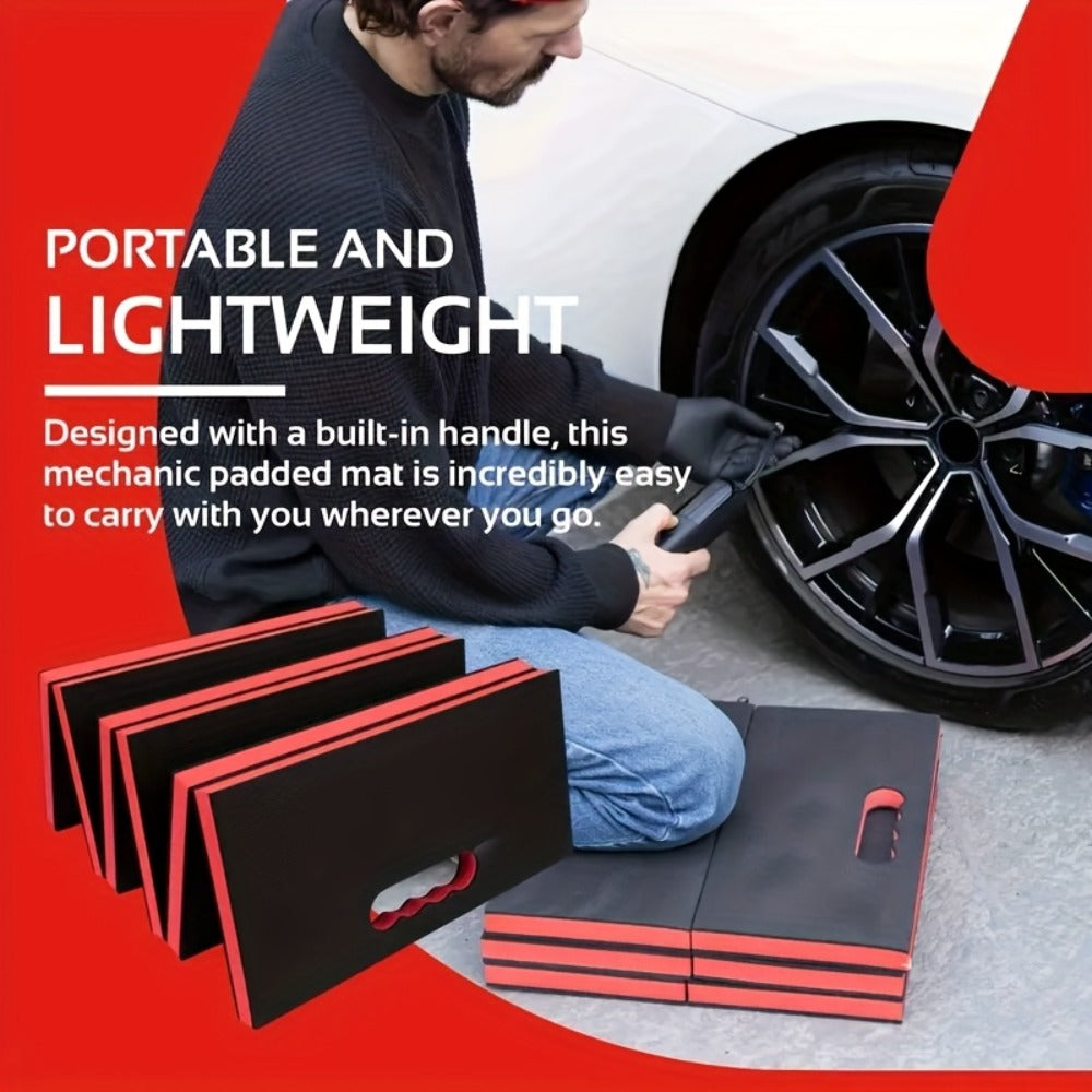 EVA Foldable Work Kneeling Pad - Waterproof Thermal Insulation Mat for Car Repair, Camping & Outdoor Use - 1 or 2 Pack