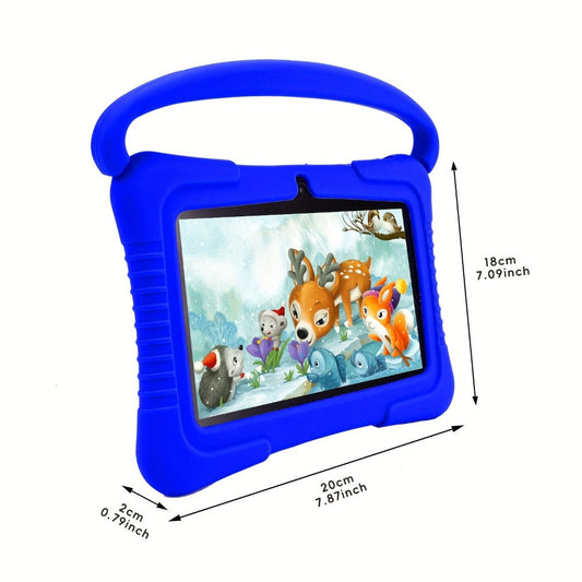 Kids Tablet 7 Inch with Android, 2GB RAM, 16GB or 32GB Built-In Storage, Parental Controls and Silicone Case