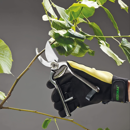 Pruning Shears High Carbon Steel Blades Ergonomic Non-Slip Handle Safety Lock Professional Garden Shears for Tree Trimming Flowers Shrubs Bonsai Yard Work