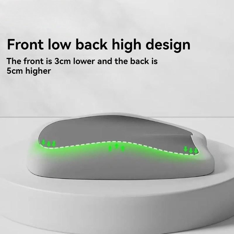 Car Seat Cushion & Lumbar Support Set – Memory Foam Driver Booster Pad for Car & Office Chair, 5 Colors