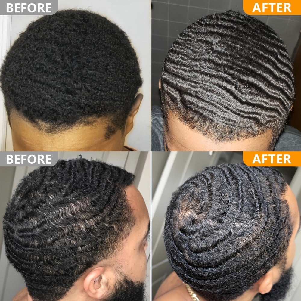 360 Wave Pomade with Jojoba Oil for Dreads, Locks, Twists and Curly Hair in Three Styling Options