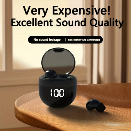 Phantom Mini Invisible True Wireless Earbuds, Ultra-Small Sleep Earphones No Flash Light Comfortable Fit Universal Wireless Headset, Gift for Birthday Easter Boyfriend Girlfriend Men Women