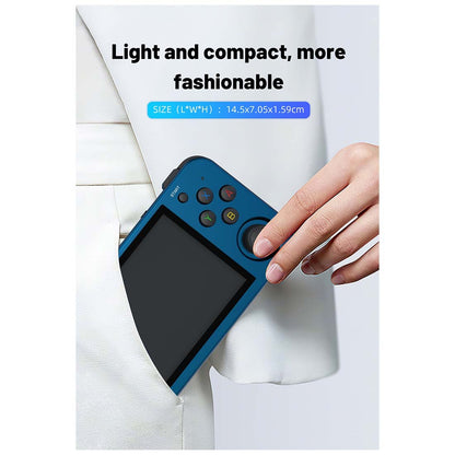 Handheld Game Console Anbernic RG353M with 3.5-Inch IPS OCA Full-Lamination, 640x480, Multi-Touch, 16GB+64GB Options, 3500mAh Battery