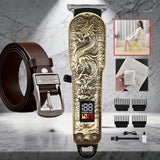 JH702 High-end Longge Hair Clipper + DC01 Fashion Belt