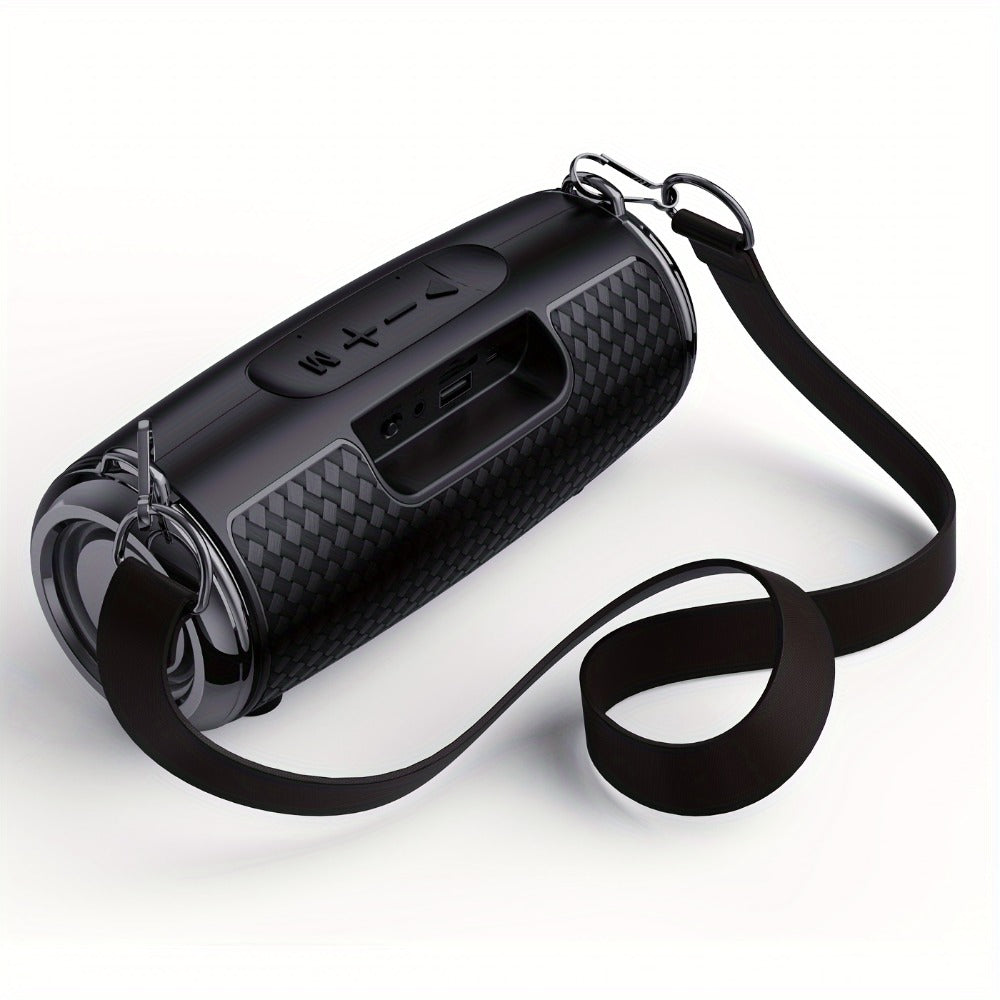 Portable Bluetooth Speaker BCUOZ with 3D Stereo Configuration, TWS, Hands-Free Calls, FM, AUX, USB and TF