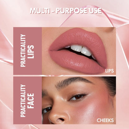 Lipstick Set, PECOLOVERS 6-Piece Cream Crayon Collection with Nude, Rose, Berry and Red Colors