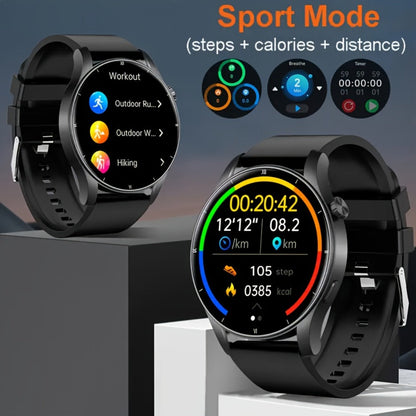 Smartwatch 1.52 Inch HD Touchscreen with Wireless Calling, Alloy Case and Camera Control in Two Colors