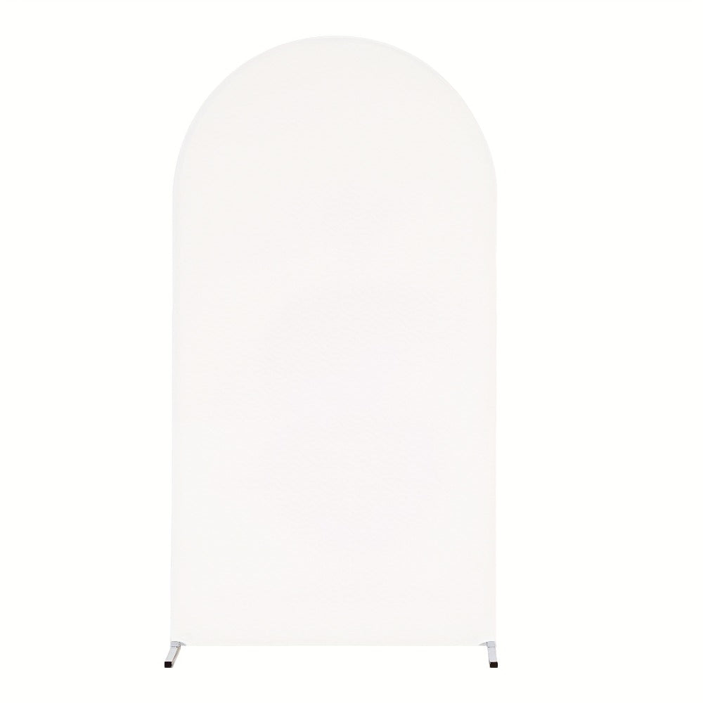 6FT Stretch Fabric Arch Cover with Bottom Zipper, 72 x 31.5-Inch Size and Eight Color Options