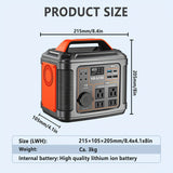 300W 296Wh (without Solar Panel)
