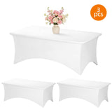 8ft White 3pcs