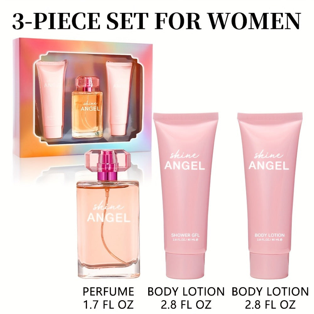 Perfume Gift Set for Women 100ml with Vanilla-Jasmine-Red Berry Profile & 3 Purchase Options