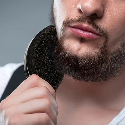 Wave Styling Brush with Curved Handle in Single-Brush or Five-Piece Hair Grooming Set Options