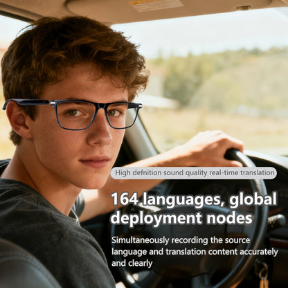 Smart Glasses 160-Language Translation Eyewear with Open-Ear Audio and 19 Photochromic Frame Options