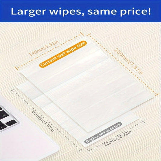 Screen Cleaning Wipes 40/80 Pack Individually Wrapped LCD Cleaner for Phone, Computer, TV, Tablet & Laptop – Portable Dust & Stain Removal Wet Wipes, Essential Home & Office Screen Cleaning Kit