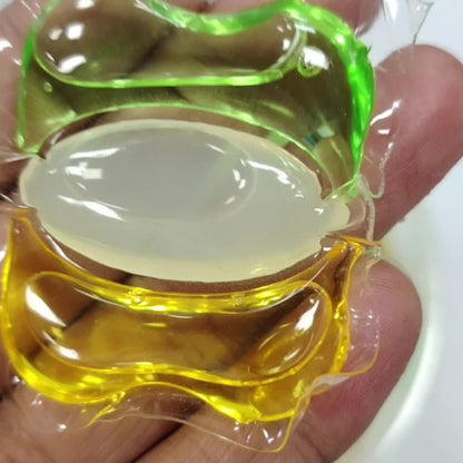 Flower-Shaped Laundry Detergent Pods with Floral Design, Offered in 30- or 60-Count Packages