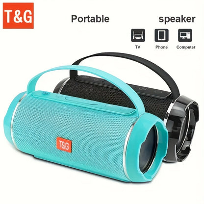 Bluetooth Speaker T&G TG116C 10W Model with Bluetooth 5.0, IPX4 Rating, TWS, USB, TF, FM and Type-C