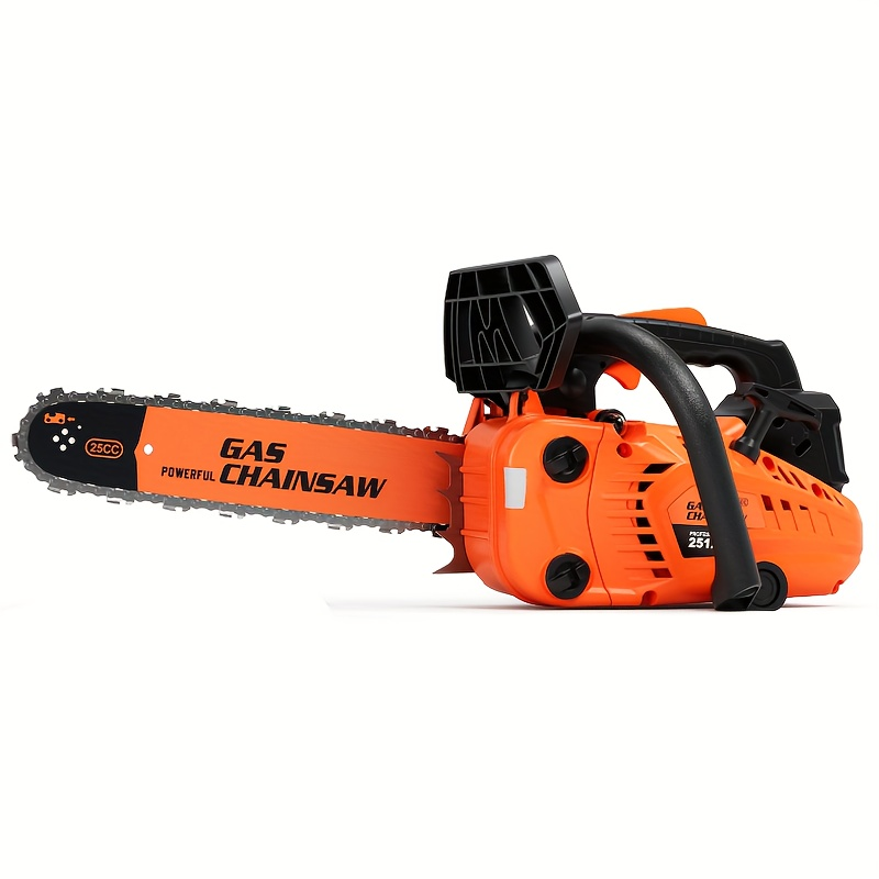 Mixed Gas Chainsaw Options with 12-Inch Compact Color Models and 20-Inch BlackRed Configuration