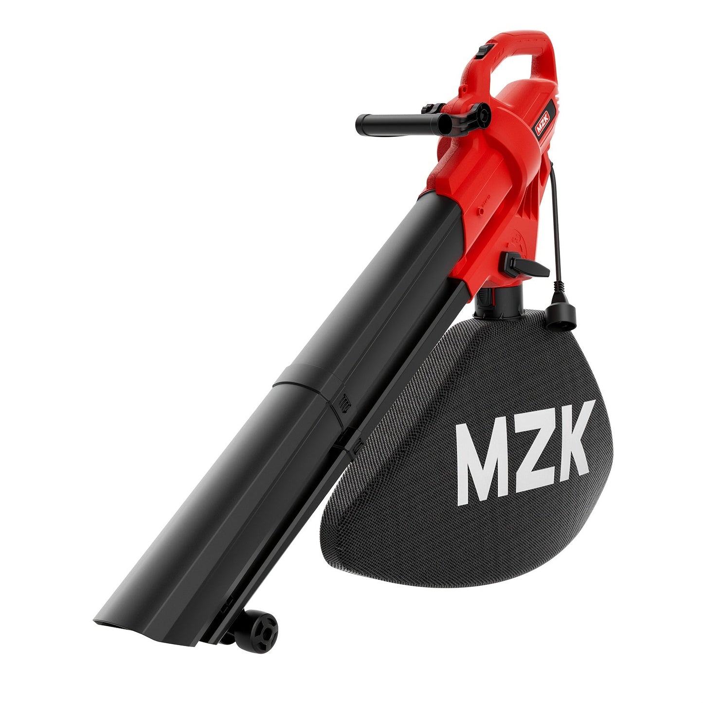 Leaf Blower Vacuum Mulcher 3-in-1 Electric Corded, 470CFM 180MPH Airflow, 13.21Gal Collection Bag, Lightweight Garden Blower Vac for Lawn Yard Driveway Patio Debris Cleanup