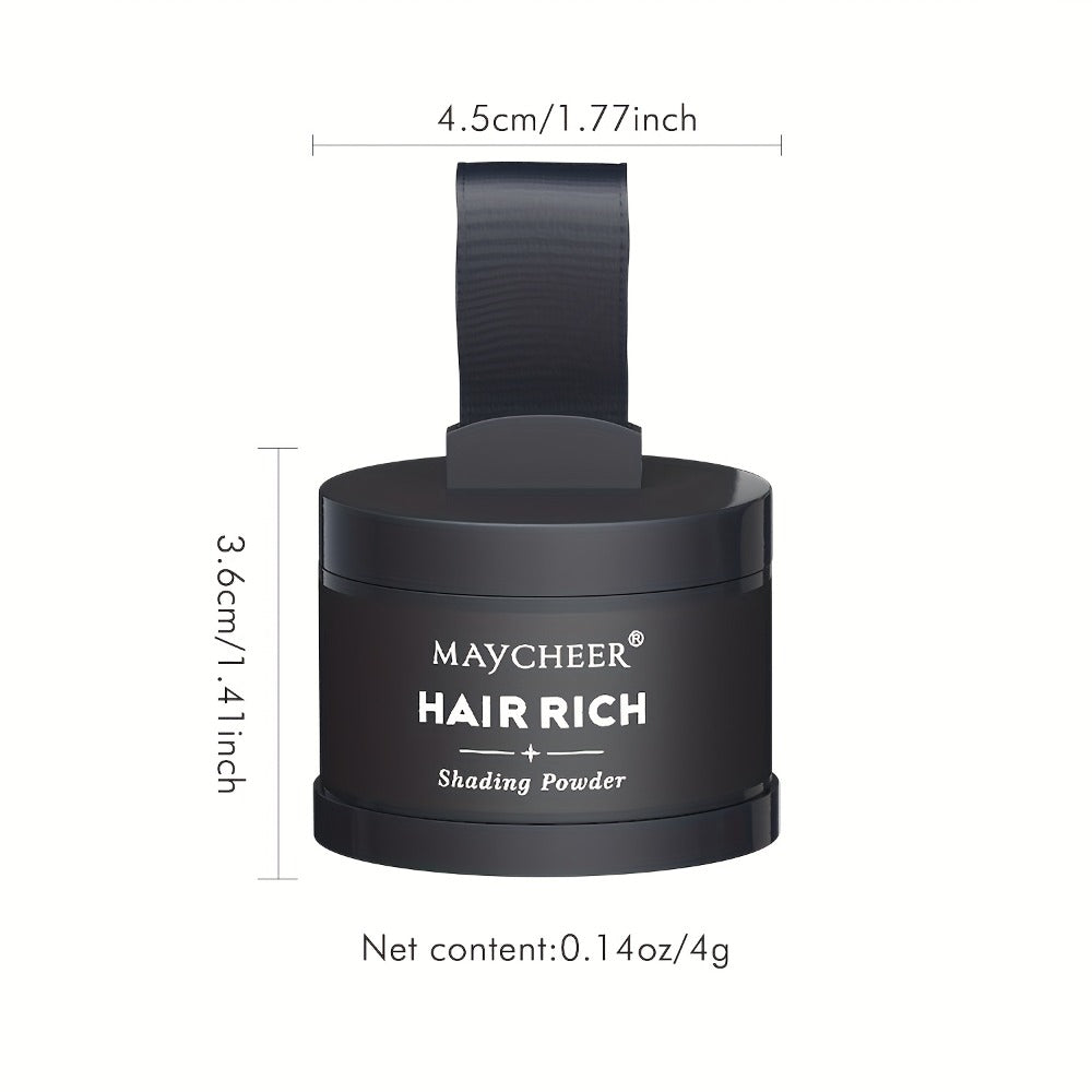 Beard Touch-Up Powder for Men - Instant Gray Coverage Beard Filler for Sparse Patchy Beard Eyebrows Hairline Temples Natural Finish Skin Friendly Long Lasting 5 Colors Available