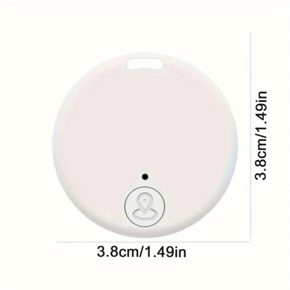 Solar Mini Key Finder Smart Tracker Anti-Lost Alarm Device – Portable Location Tracker for Keys Phone Wallet Luggage Pets – 3-Pack / 5-Pack / 10-Pack