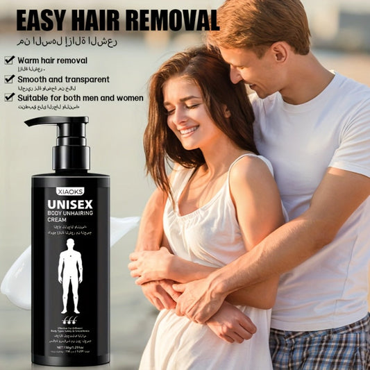 Hair Removal Cream Sensitive Skin 5 Minute Gentle Depilatory Gel 150g - Body Chest Back Private Parts Hair Removal for Men and Women Painless Smooth Unisex Safe Formula