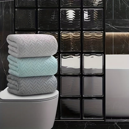 Bath Towels Set 18 or 20 Piece Coral Fleece Mix with Washcloths and Bath Ball in Multiple Colors