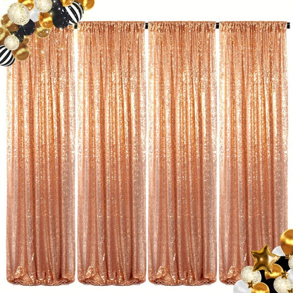 Sequin Backdrop Curtains 2FTx8FT Glitter Photography Background Panels for Party Wedding Birthday for an Everyday Personal Care Routine