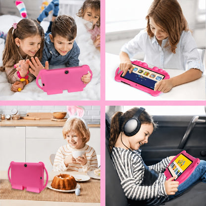 Kids Tablet 7 Inch with Android 14, 4GB RAM, 32GB Built-In Storage, IPS Display and Parental Controls