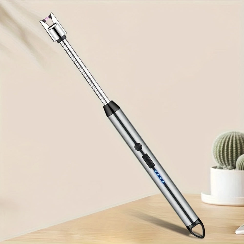 Flexible-Neck Electric Arc Candle Lighter in Nine Color and One- or Two-Piece Checkout Options