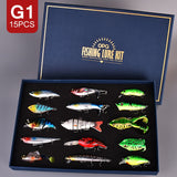 G1-15pcs Fishing Lures
