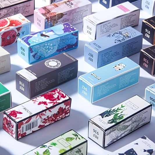 Perfume Set 20pcs Random Scents Long-Lasting Floral Fruity Fragrance Alcohol-Based Non-Greasy Formula for Hair and Body Light Scent Variety Gift Set