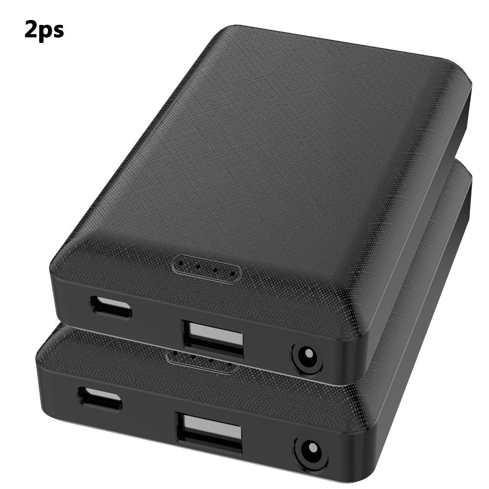 Power Bank 10000mAh 5V/3A for Heated Clothing with USB-C Input and Single or Two-Pack Options