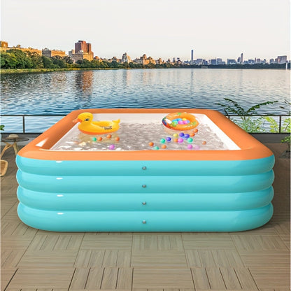 Inflatable Pool | Large Family Backyard Outdoor Summer Party Kids