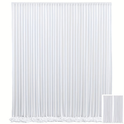 Two-Piece Photography Backdrop Curtain Set with 150 cm Width and 215 cm or 300 cm Height Options