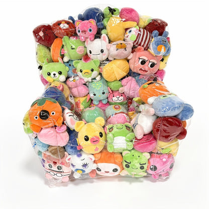 Transparent Plush Toy Storage Bag with Zipper Closure, Openable 100 x 90 cm Clear Organizer Cover
