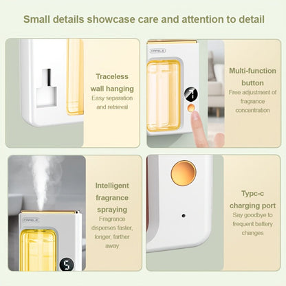 Desktop or Wall-Mount Essential Oil Diffuser with Transparent Chamber and One- or Three-Bottle Bundles