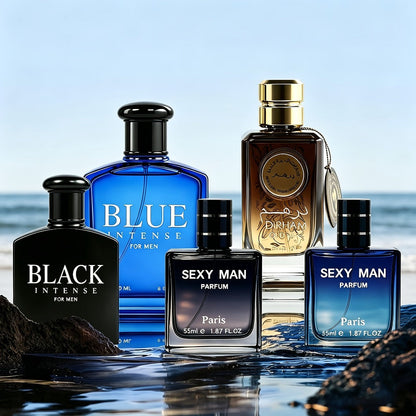 Boxed 3.4 fl oz Fragrance with Black Bottle or Oud-Labeled Checkout Options and Gold-Cap Presentation